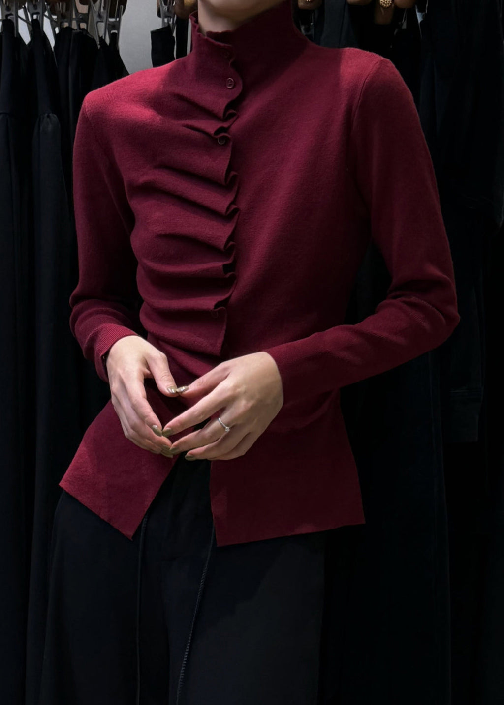 Vintage Inspired Sweater with a Contemporary Edge