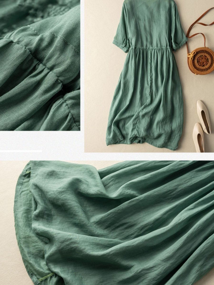 A Vintage Style Dress with Delicate Timeless Details