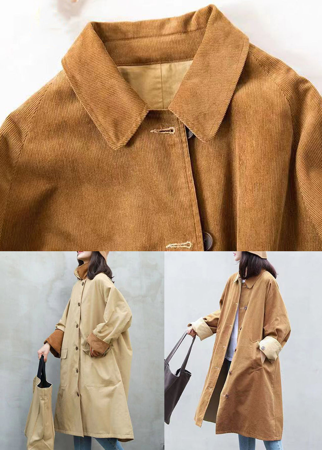 Well Tailored Coat with a Graceful Silhouette
