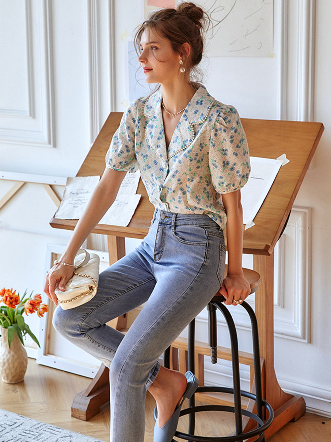 Sophisticated Top with a Clean Classic Look