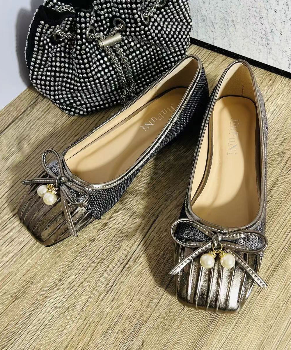 Vintage Inspired Orthopedic Flats