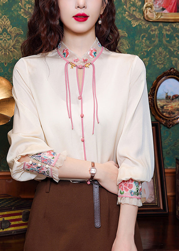 A Vintage Style Top with Delicate Timeless Details