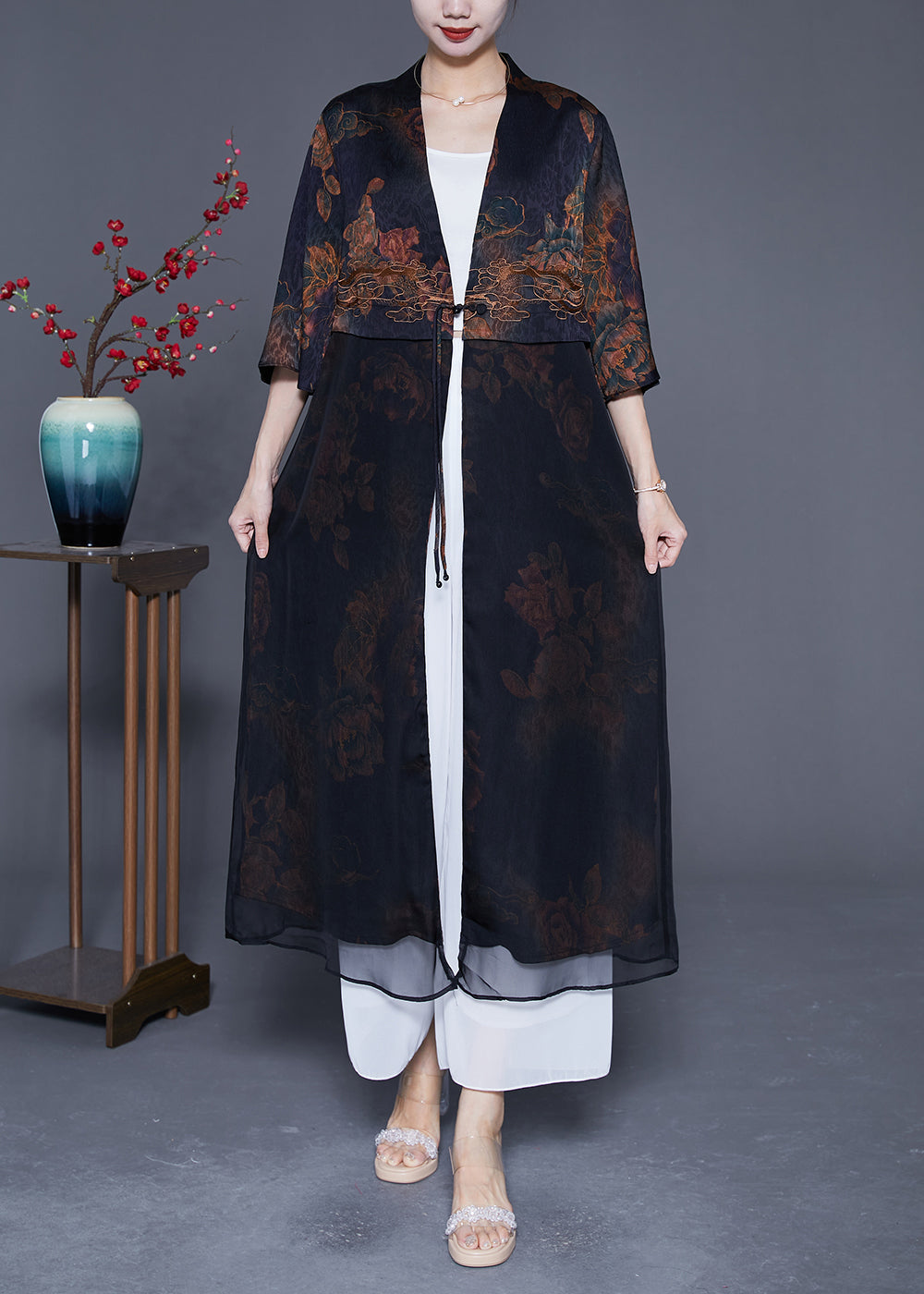 Vintage Inspired Cardigan with a Contemporary Edge
