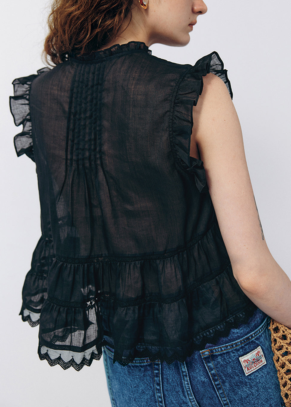 A Vintage Style Blouse with Delicate Timeless Details