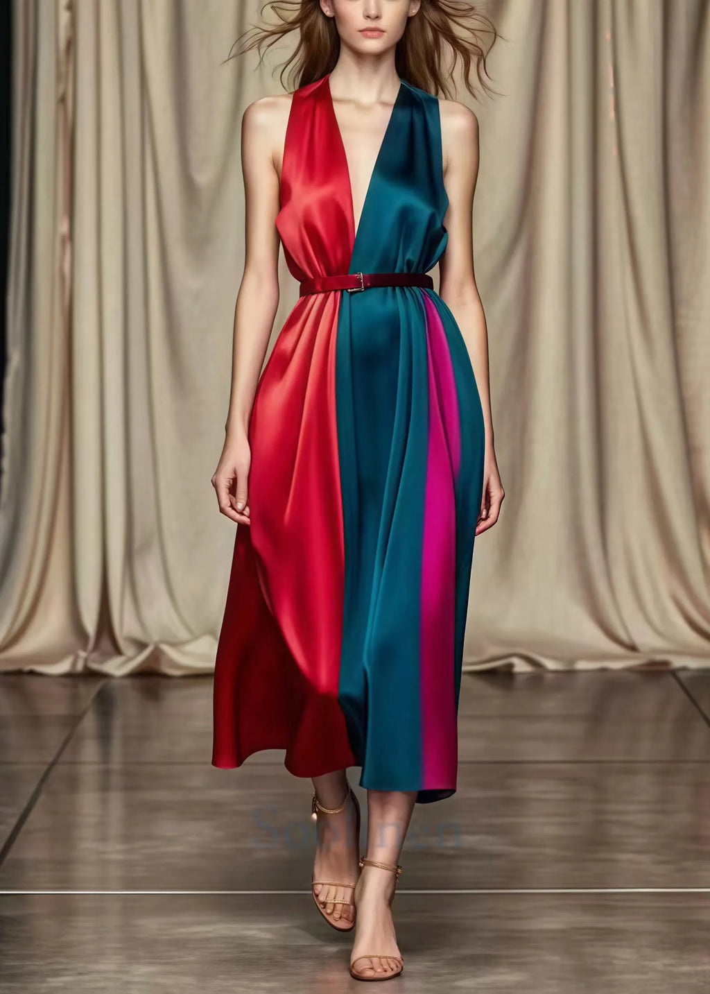 Well Tailored Dress with a Graceful Silhouette