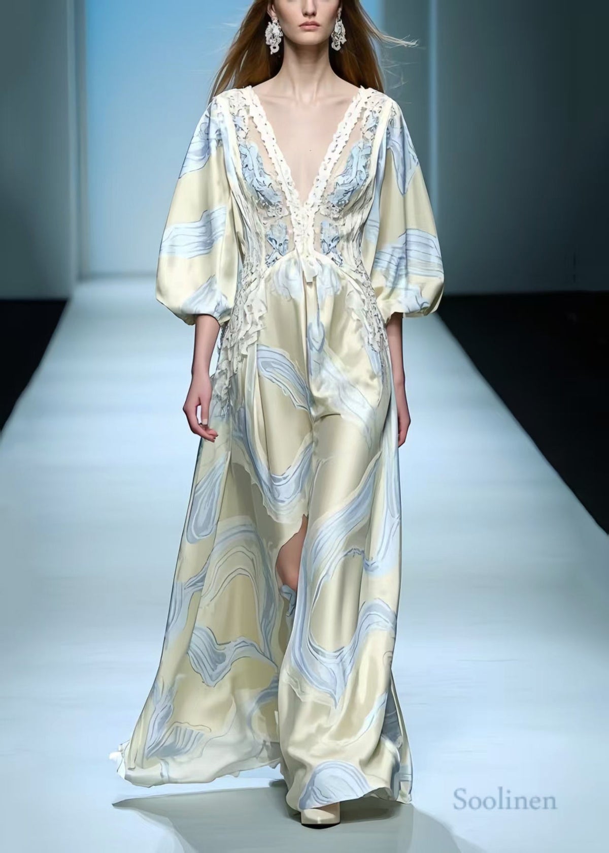 A Vintage Style Dress with Delicate Timeless Details