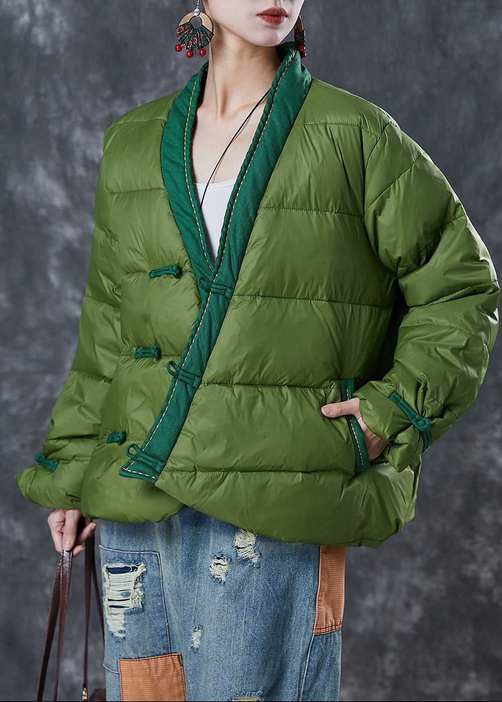 A Vintage Style Coat with Delicate Timeless Details