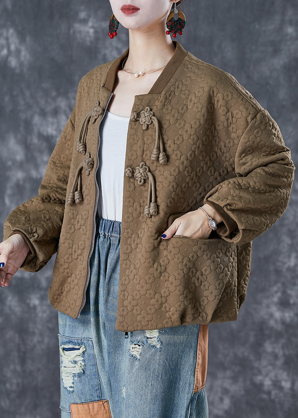 Classic Vintage Jacket with a Flattering Fit