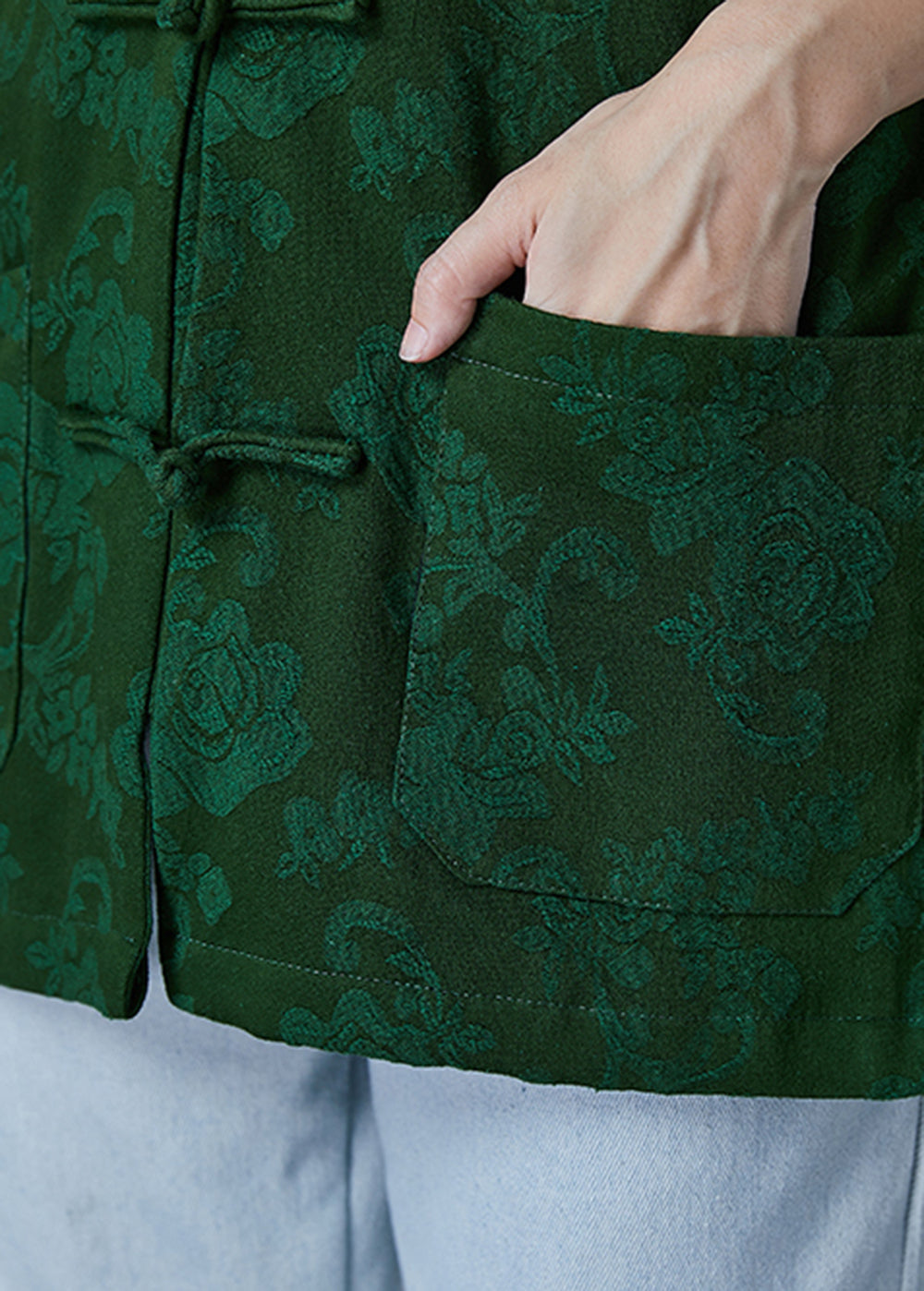 A Vintage Style Coat with Delicate Timeless Details