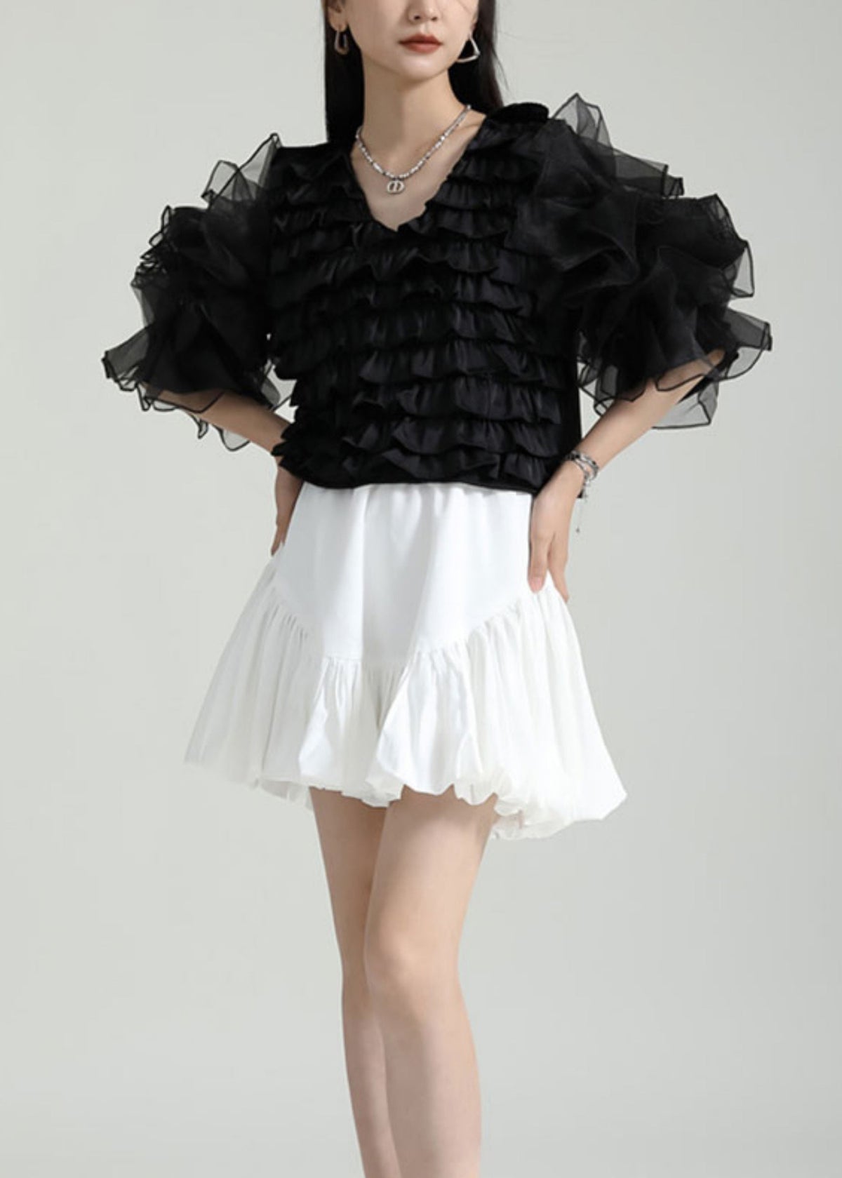 Gracefully Styled Blouse for Any Occasion