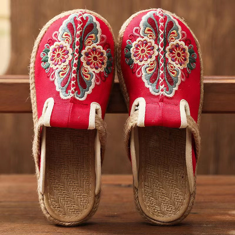 Vintage Inspired Orthopedic Flats