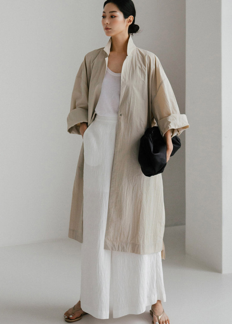 A Vintage Style Coat with Delicate Timeless Details