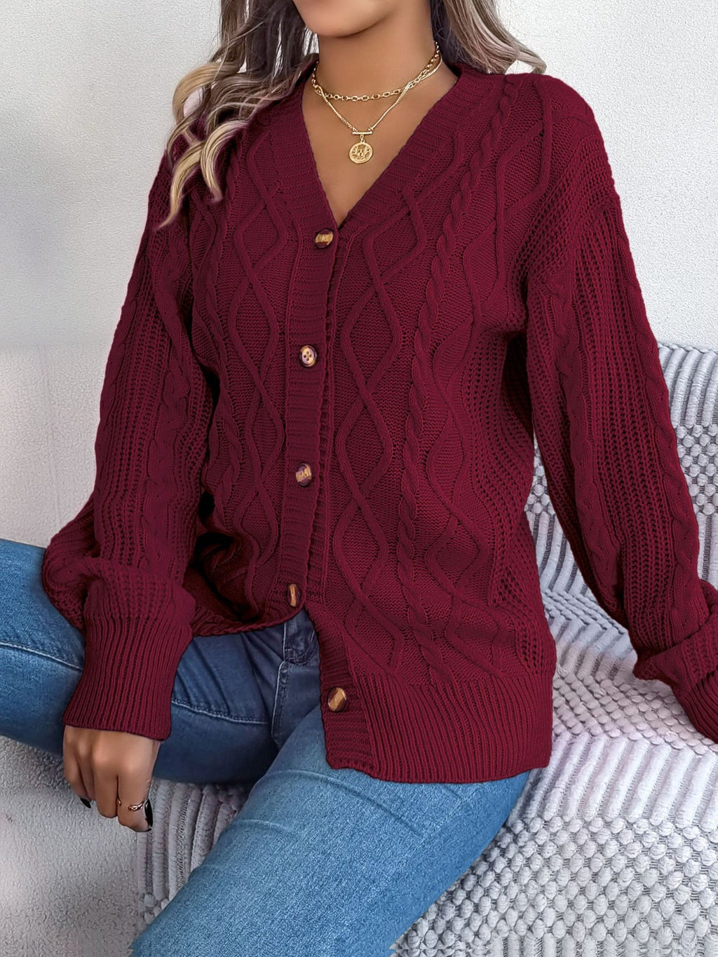 Beautifully Finished Cardigan in a Timeless Design
