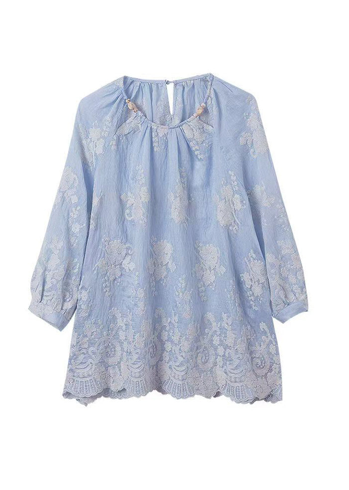 A Vintage Style Blouse with Delicate Timeless Details