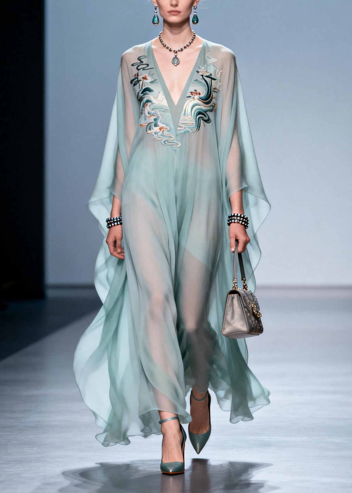 A Vintage Style Dress with Delicate Timeless Details