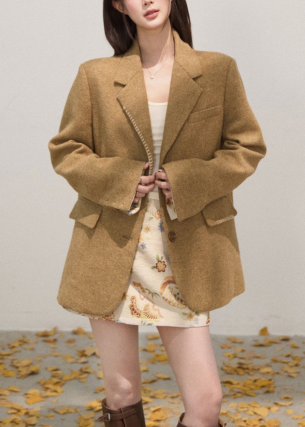 Gracefully Styled Coat for Any Occasion