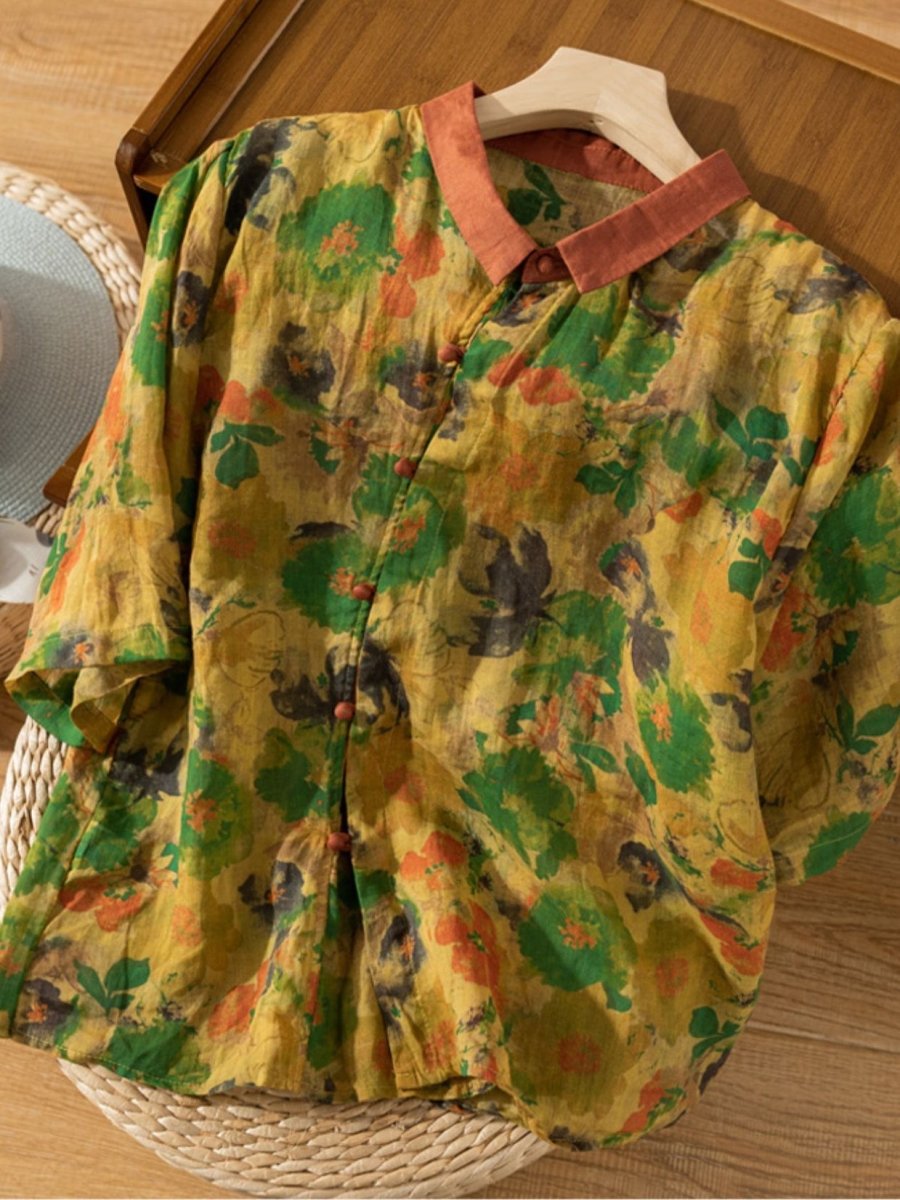 Vintage Inspired Blouse with a Contemporary Edge