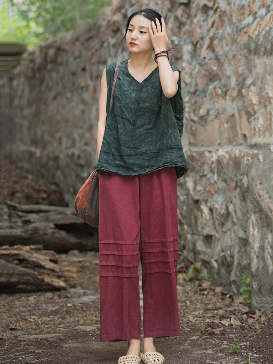 Well Tailored Pants with a Graceful Silhouette