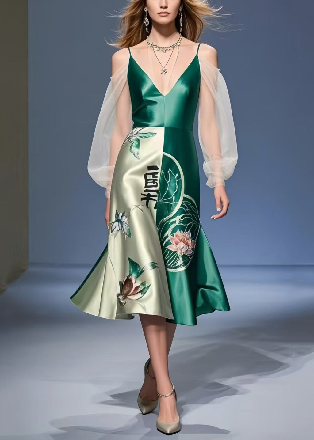 Well Tailored Dress with a Graceful Silhouette