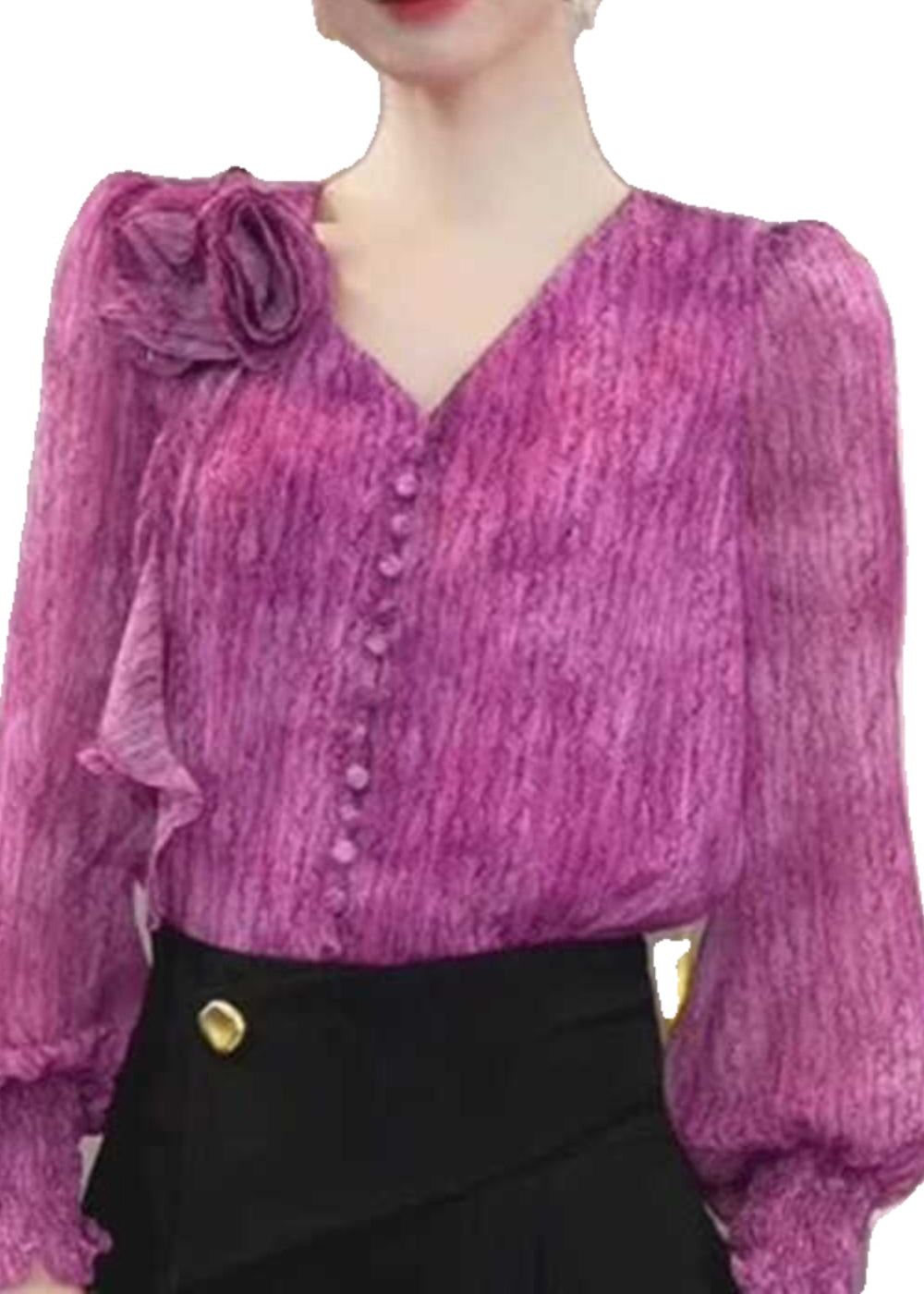 Classic Vintage Top with a Flattering Fit