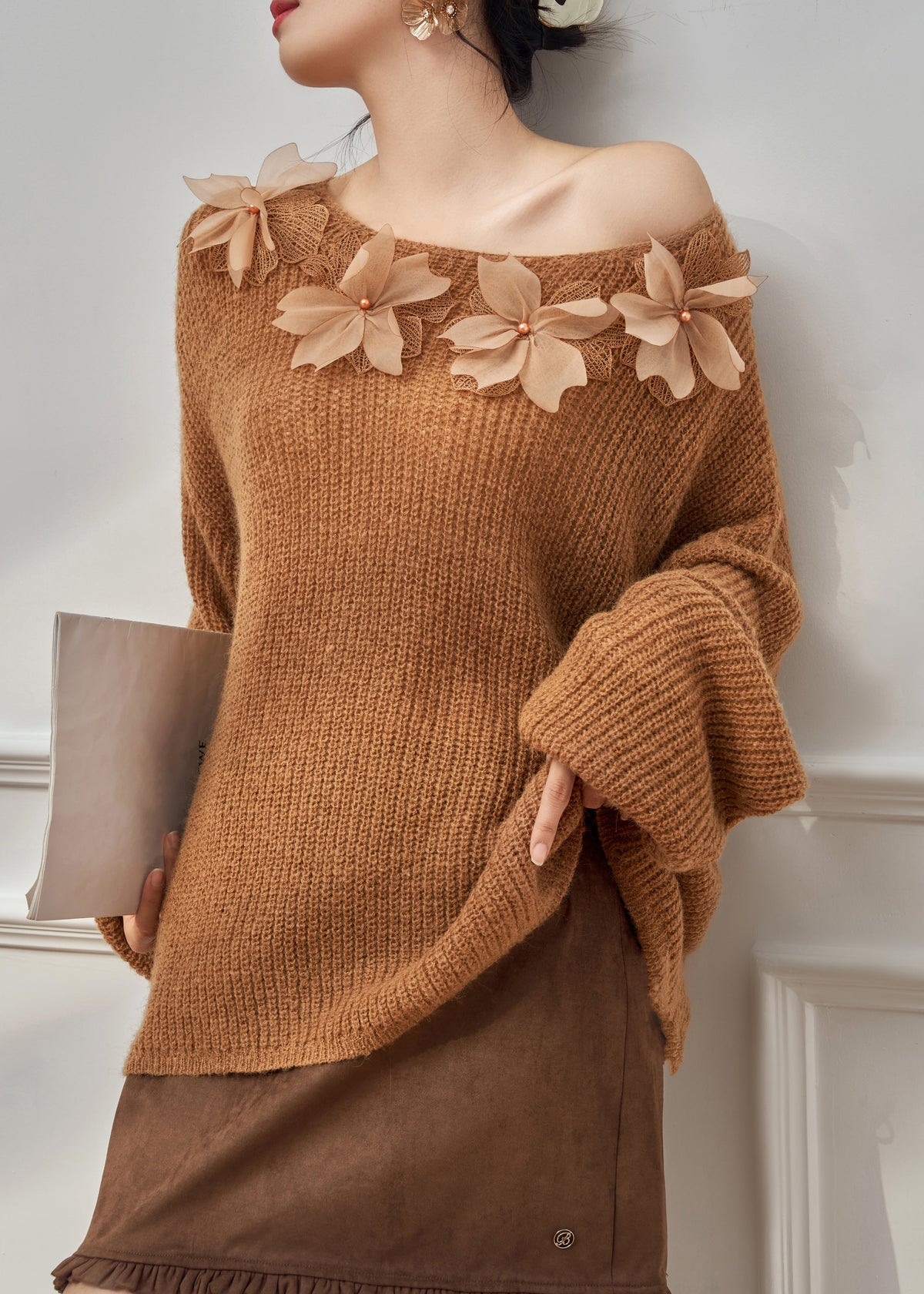 Vintage Inspired Sweater with a Contemporary Edge