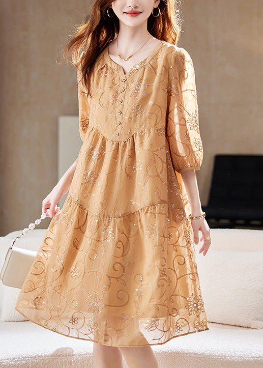 Elegantly Styled Dress for Everyday Wear
