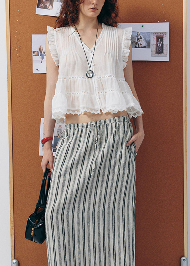 A Vintage Style Blouse with Delicate Timeless Details