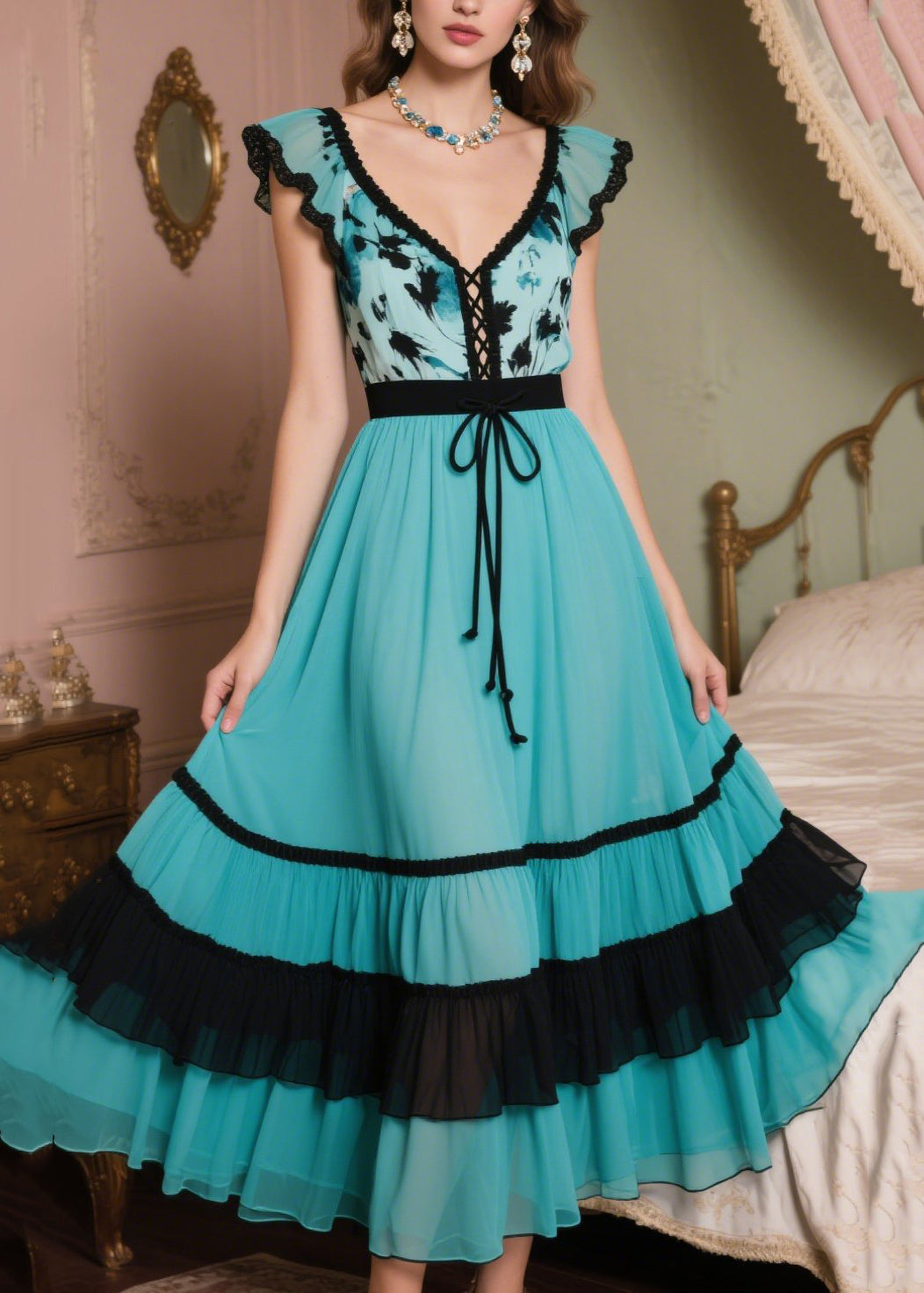 Well Tailored Dress with a Graceful Silhouette