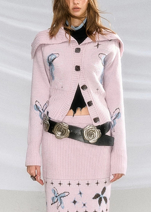 A Vintage Style Cardigan with Delicate Timeless Details