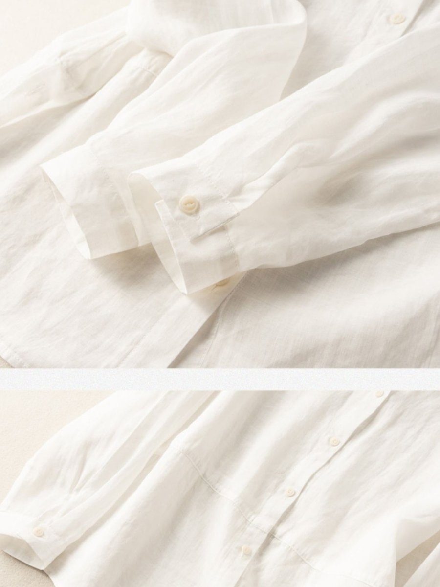 A Vintage Style Shirt with Delicate Timeless Details