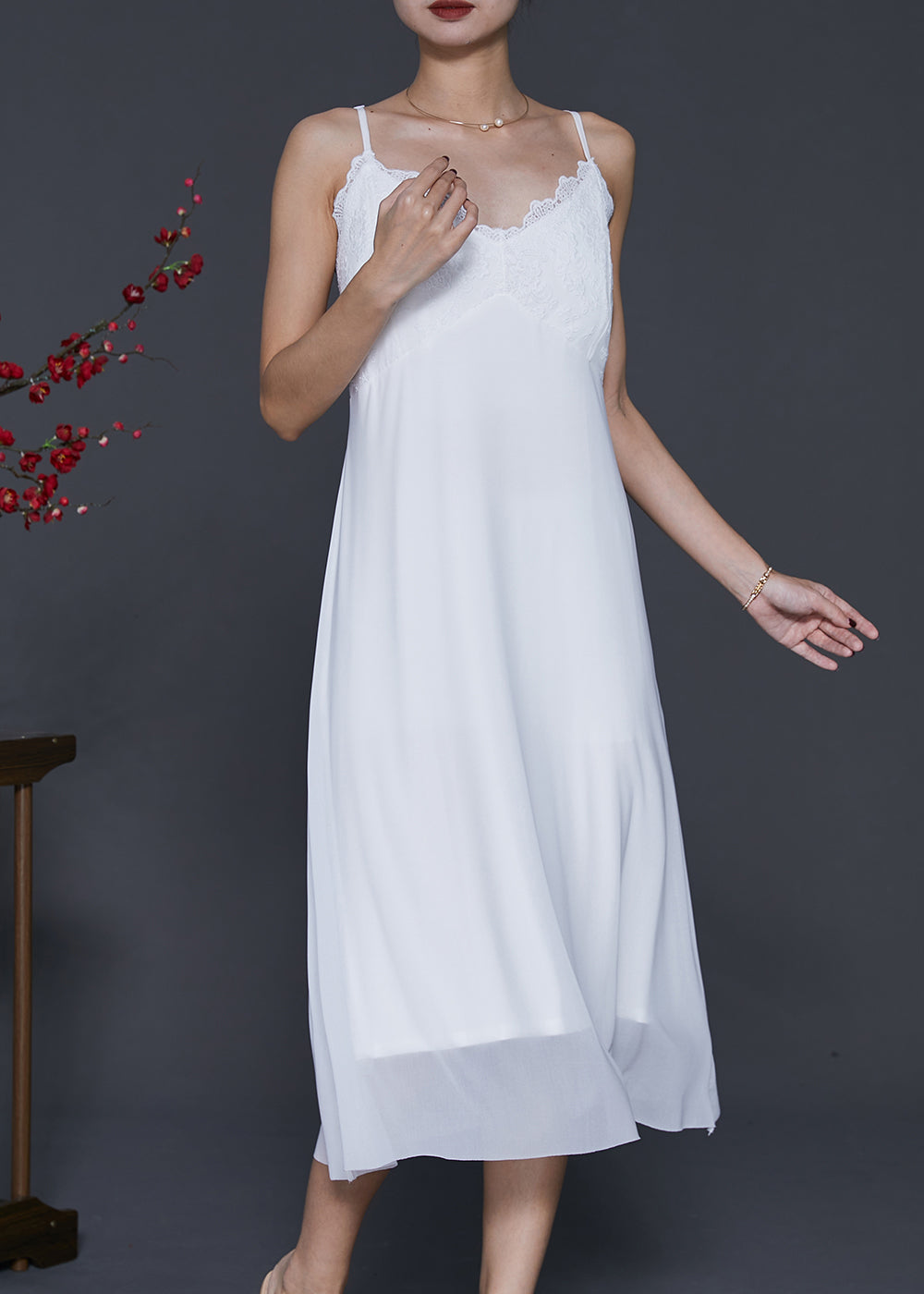 A Vintage Style Dress with Delicate Timeless Details