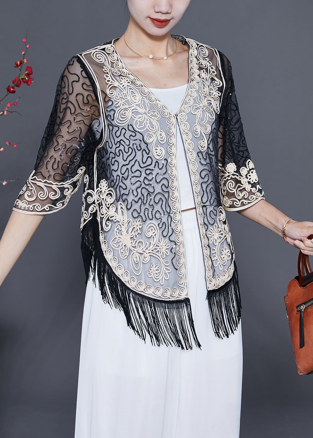 Classic Vintage Cardigan with a Flattering Fit