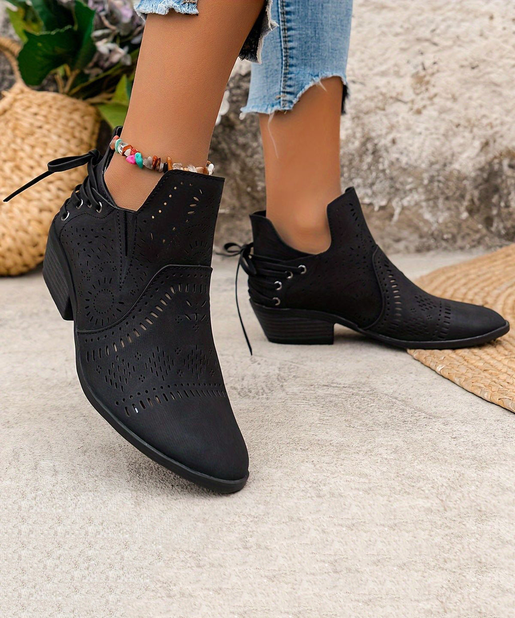 Vintage Inspired Orthopedic Boots