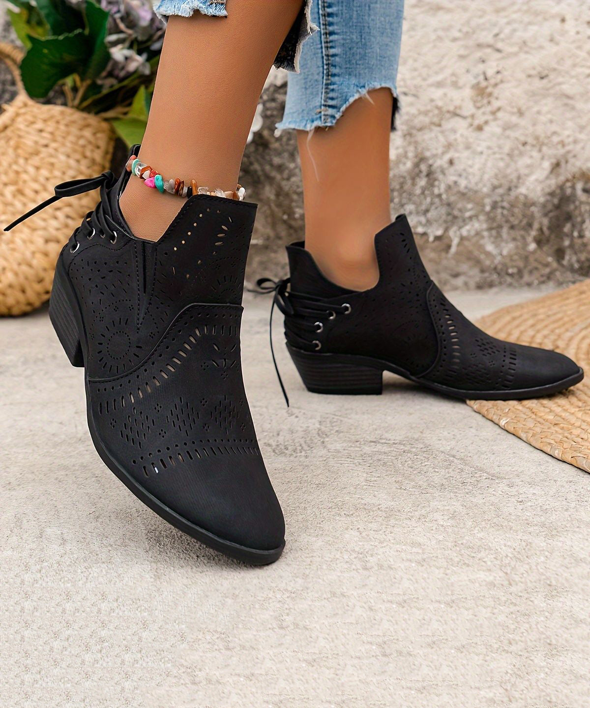 Vintage Inspired Orthopedic Boots