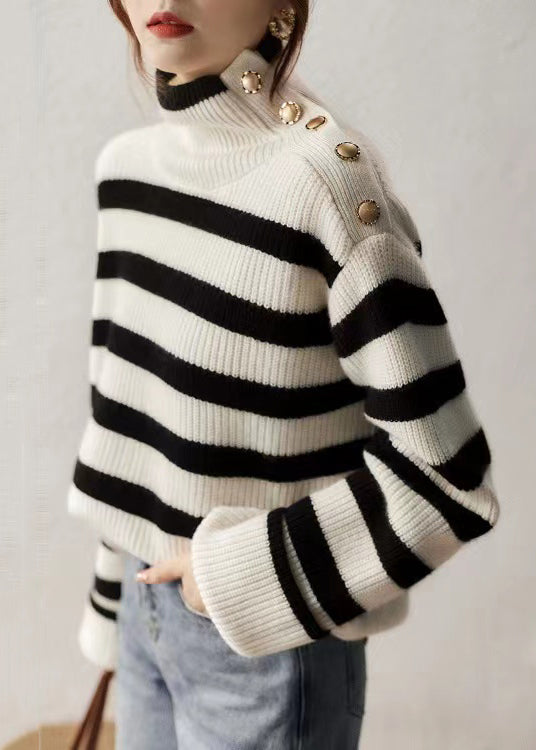 A Vintage Style Sweater with Delicate Timeless Details
