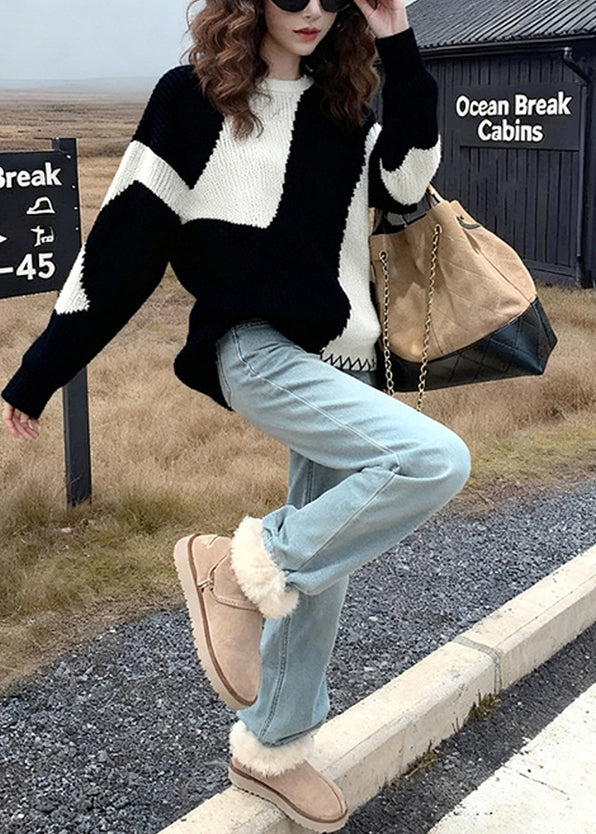 A Vintage Style Sweater with Delicate Timeless Details