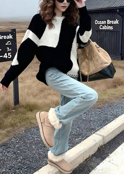A Vintage Style Sweater with Delicate Timeless Details