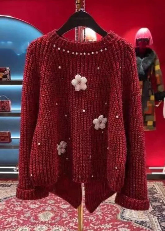 Beautifully Finished Sweater in a Timeless Design