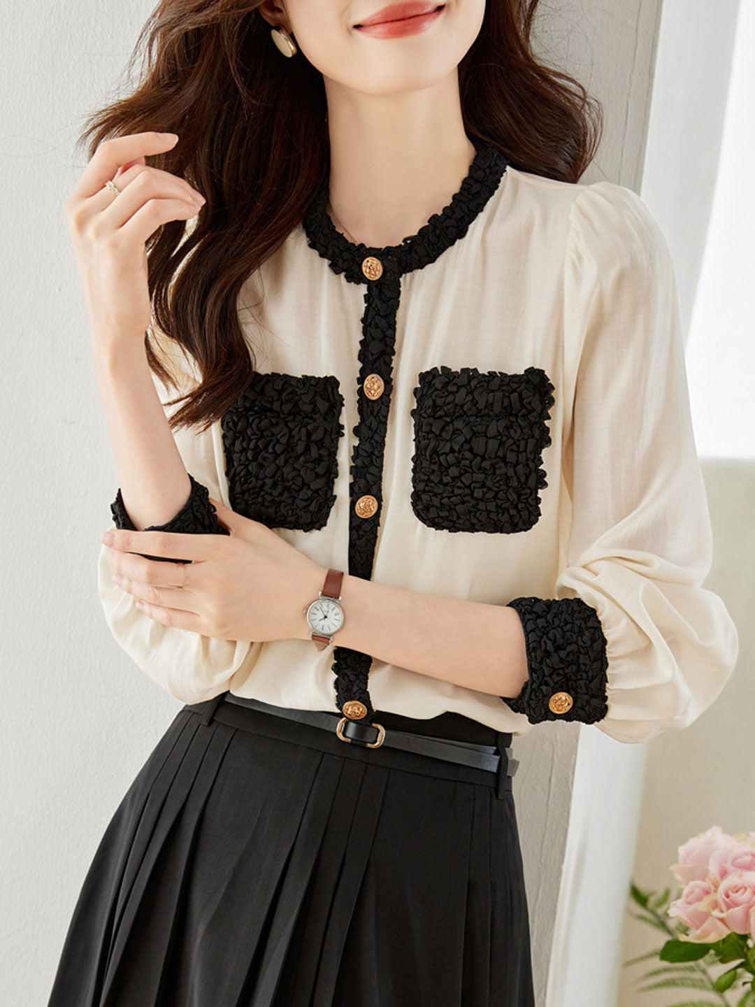 Elegantly Styled Top for Everyday Wear