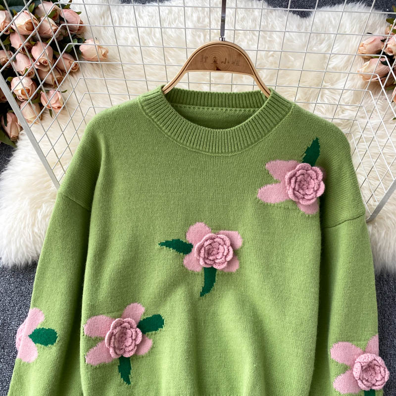 A Vintage Style Sweater with Delicate Timeless Details