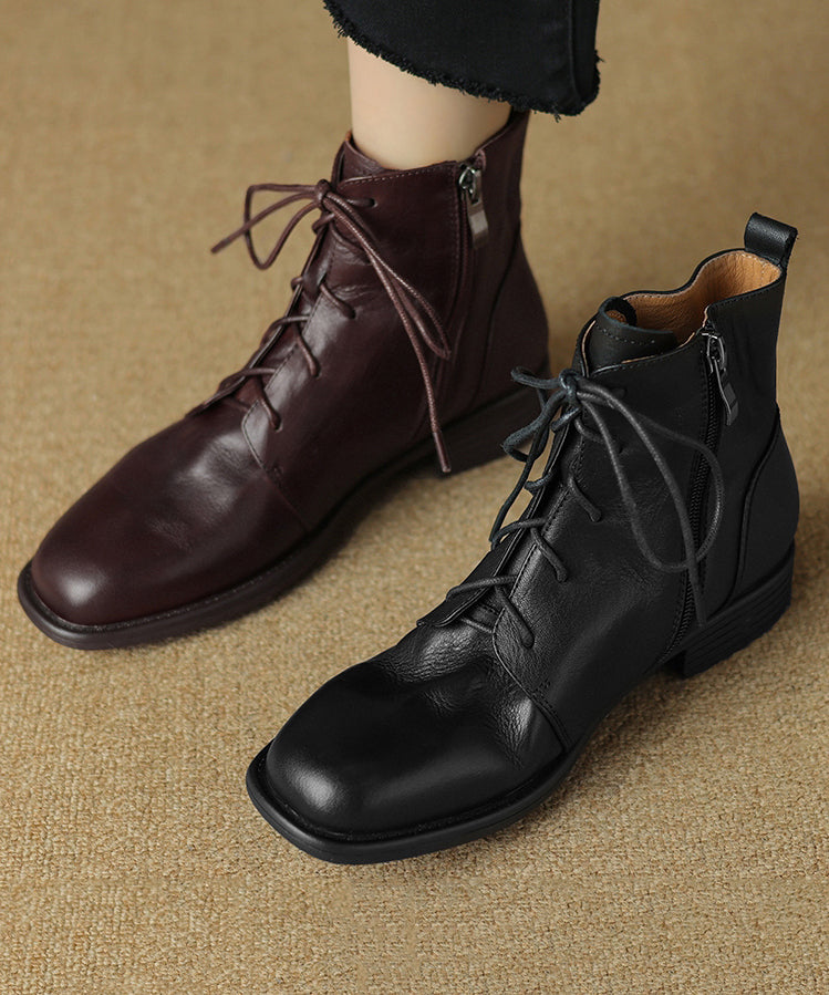 Vintage Inspired Orthopedic Boots