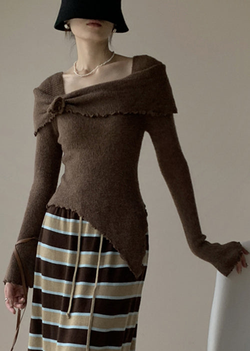A Vintage Style Sweater with Delicate Timeless Details