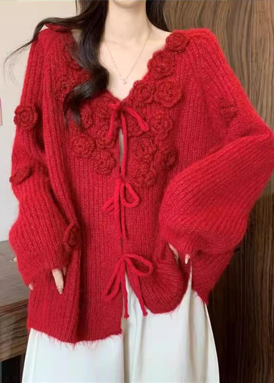 Classic Vintage Cardigan with a Flattering Fit