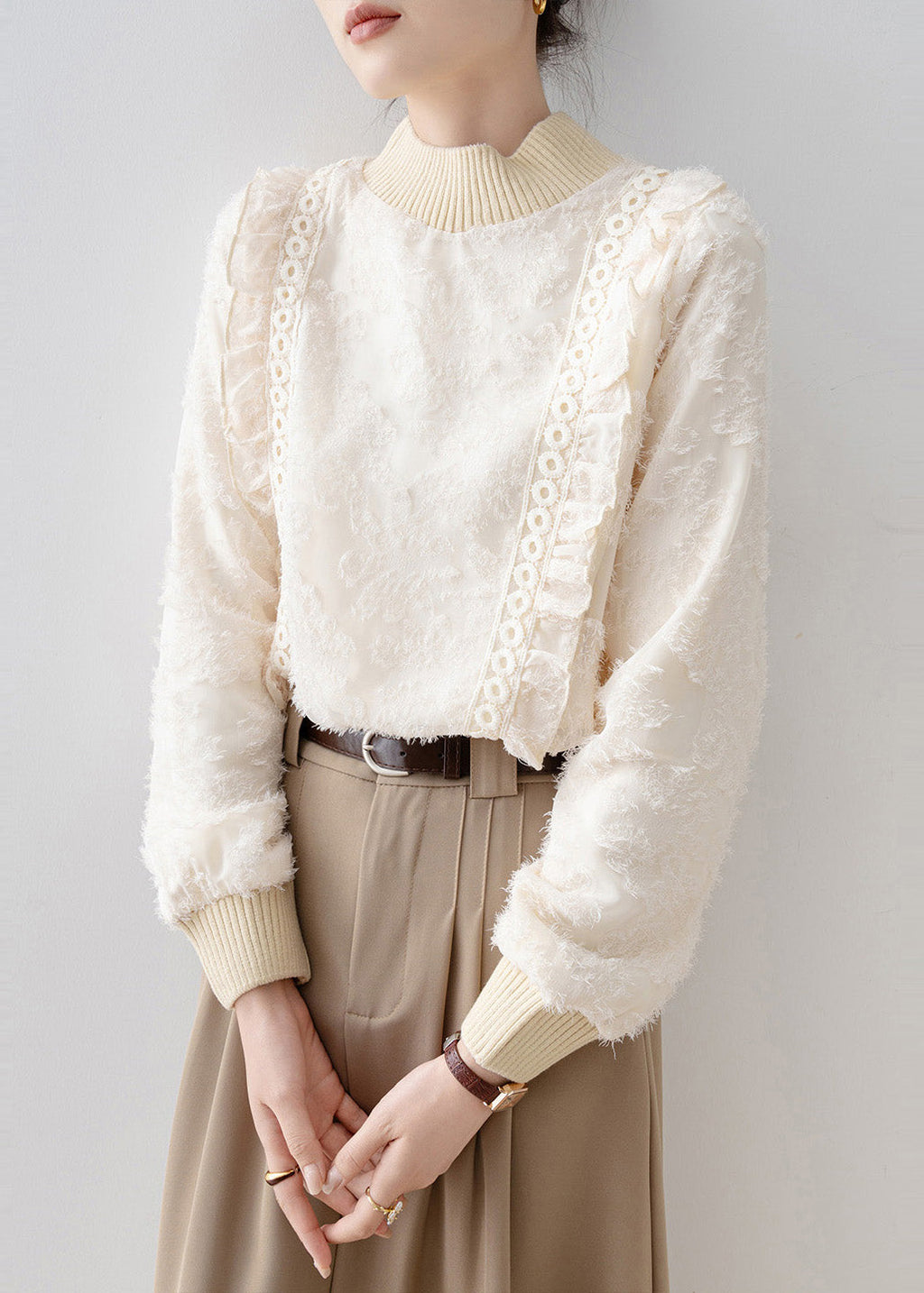 Gracefully Styled Blouse for Any Occasion