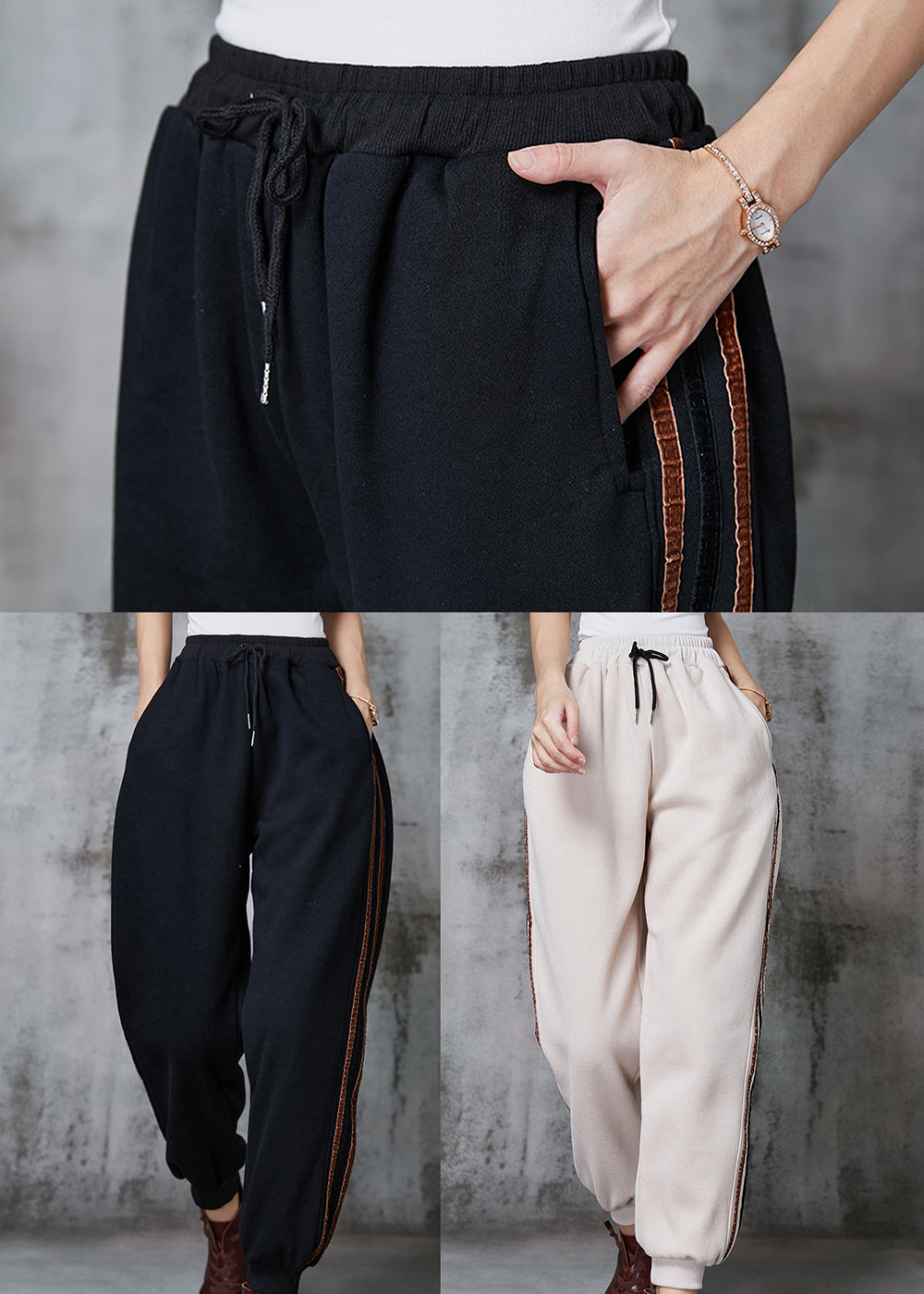 A Vintage Style Pants with Delicate Timeless Details
