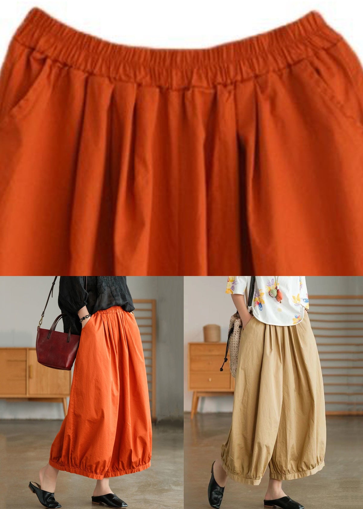 Classic Vintage Pants with a Flattering Fit