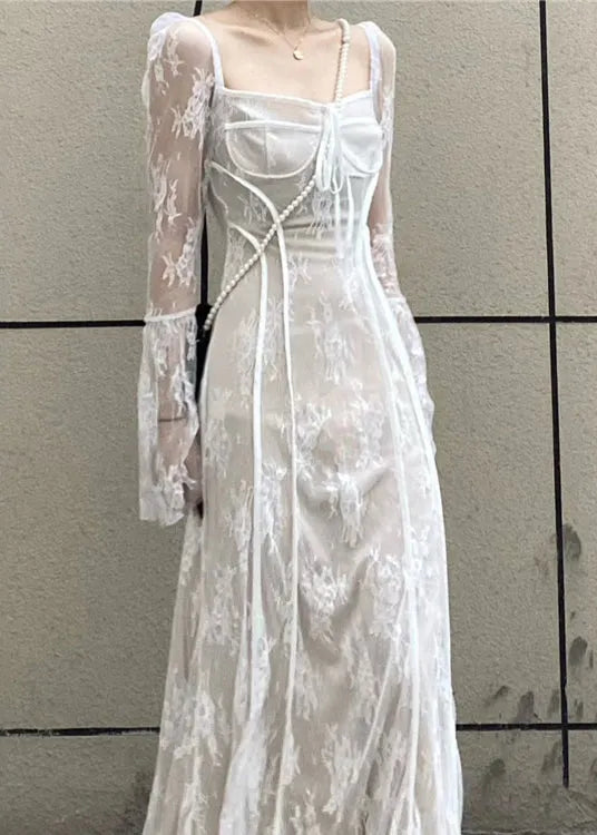 A Vintage Style Dress with Delicate Timeless Details