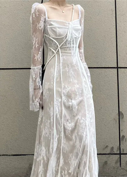 A Vintage Style Dress with Delicate Timeless Details