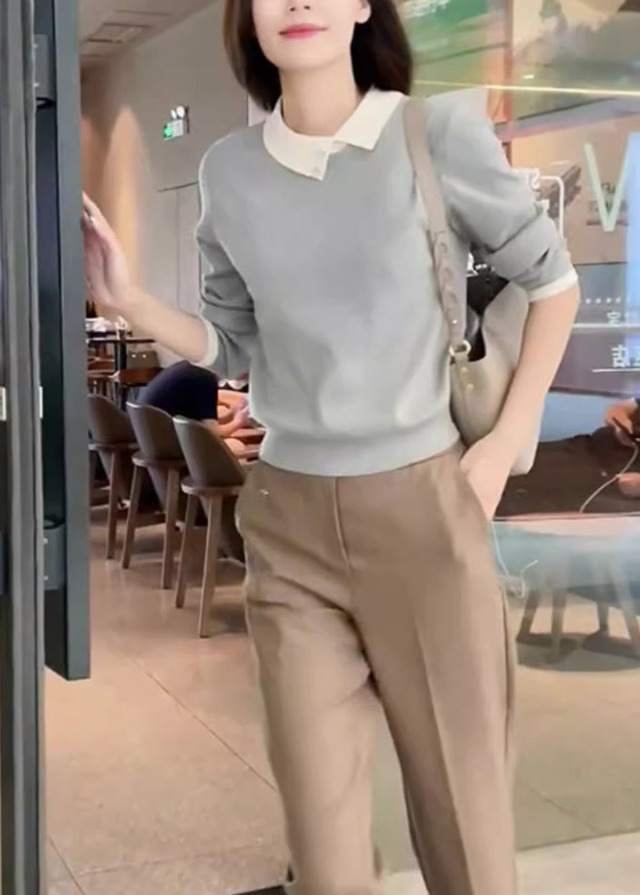 Well Tailored Top with a Graceful Silhouette