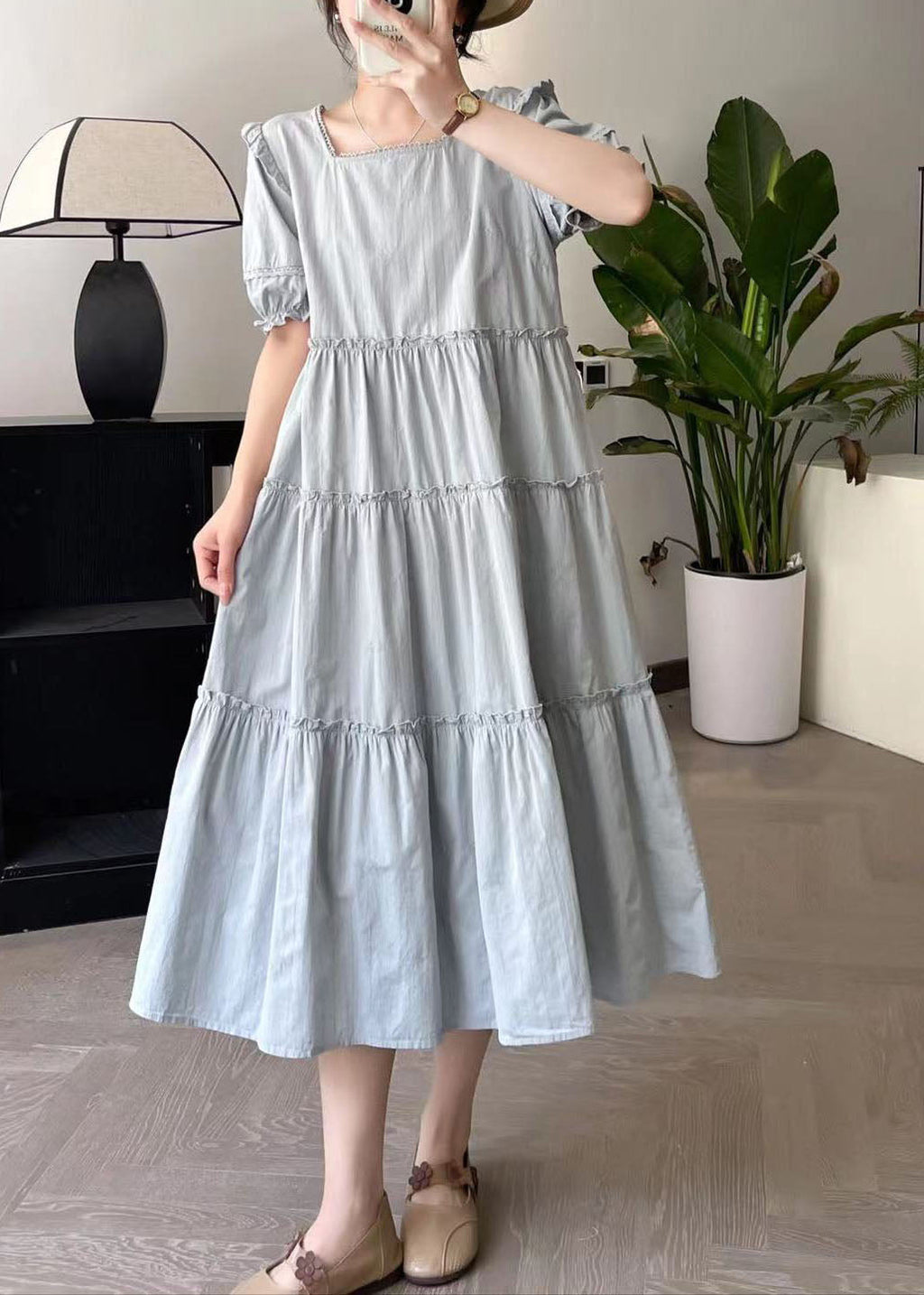 Elegantly Styled Dress for Everyday Wear